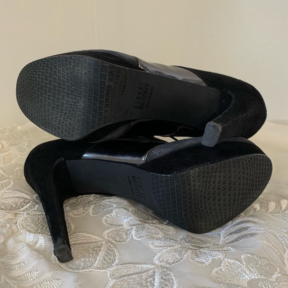 💵 SALE* Stuart Weitzman Lace Up Platform Heels - Picture 8 of 10